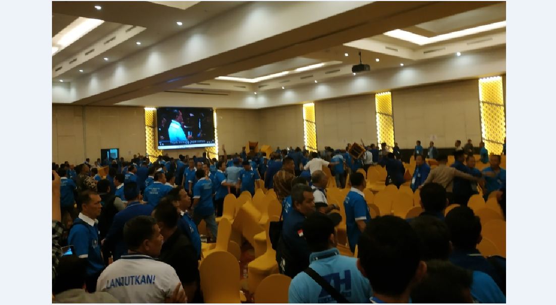 10 Kader dan Ketua DPD PAN Banyuwangi Terluka, Kongres PAN di Kendari Ricuh