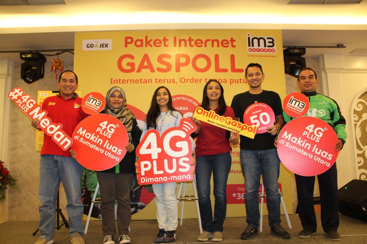 Cukup Rp50 Ribu/ Bulan, Mitra Driver Dapat Paket Komunikasi Lengkap. Kerjasama IM3 Ooredoo dan GOJEK