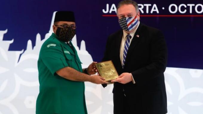 Bertemu Menlu Amerika, Gus Yaqut Tegaskan Islam Bukan Agama yang Indentik Kekerasan dan Teror