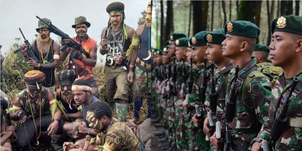 Perang TNI vs KKB di Nduga, Papua! 9 Pemberontak Tewas, 3 TNI Gugur, Heli Penjemput Ikut Diserbu