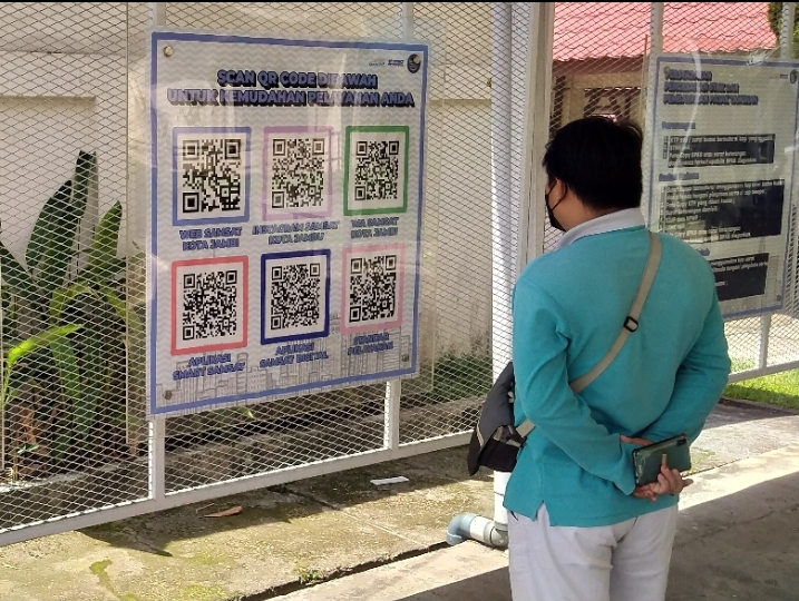 Samsat Kota Jambi Sediakan Kode QR untuk Pengaduan dan Informasi Umum Operasional