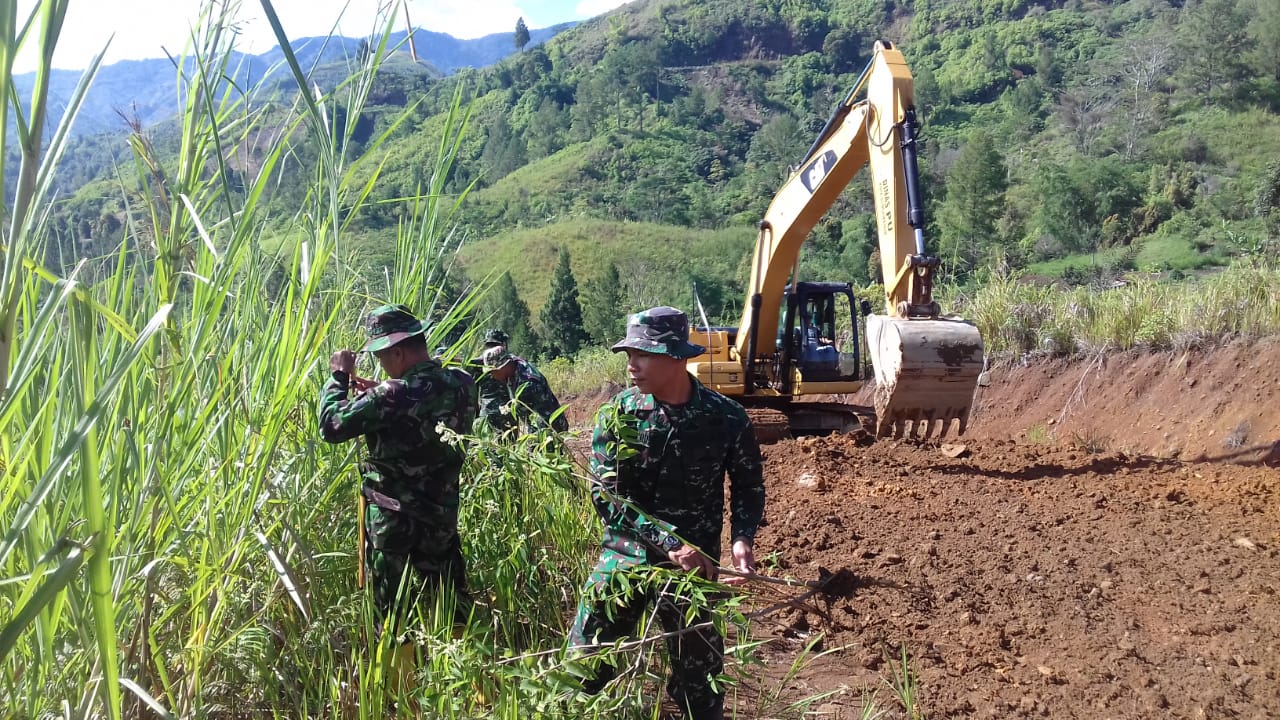 Kodim 0417/Kerinci akan Buka Jalan Baru di Sungai Penuh, Ini Jalurnya, Program TMMD Ke-104