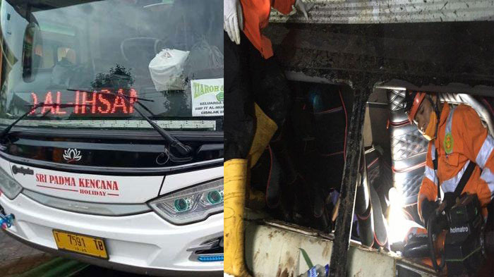 Kesaksikan Korban Kecelakaan Bus Pariwisata di Sumedang : Semua Teriak Allahu Akbar