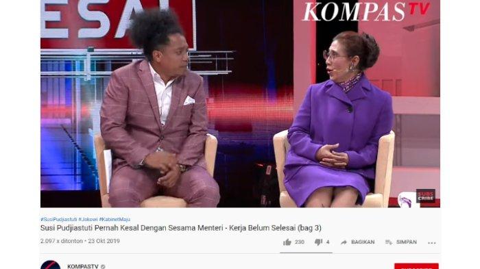 Sikap Susi Pudjiastuti saat Rapat Kabinet Disentil Ari Kriting: Udah Dipecat Pak Jokowi kayak Gitu
