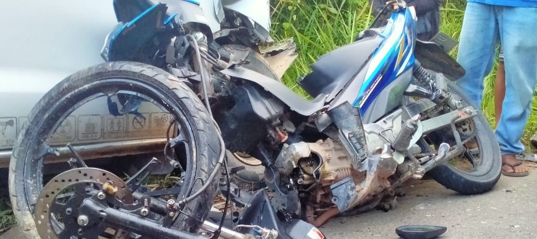 Kecelakaan Maut di Bajubang Laut Pikap Vs Sepeda Motor, 2 Orang Tewas di Tempat 1 Orang Luka Berat