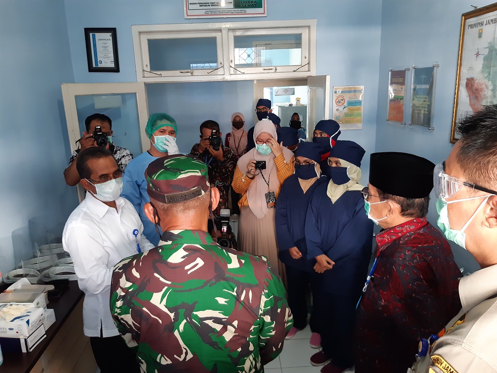 Labor Uji Swab di Jambi Segera Beroperasi, Bisa Uji 80 Sampel Per Hari