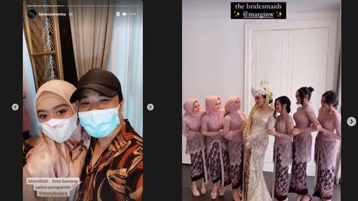 Penampilan Lesty Disebut Calon Pengantin, Jadi Bridesmaid Istri Ali Syakieb Bareng Putri Iis Dahlia