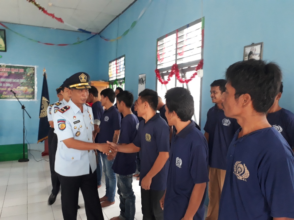 5 Napi Lapas Klas IIB Kuala Tungkal Dapat Remisi Hari Raya Natal 2018