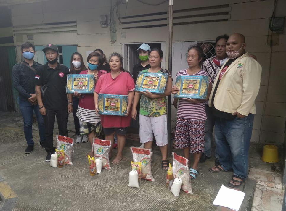 Lintas Organisasi di Jambi Peduli Masyarakat Terdampak Covid-19