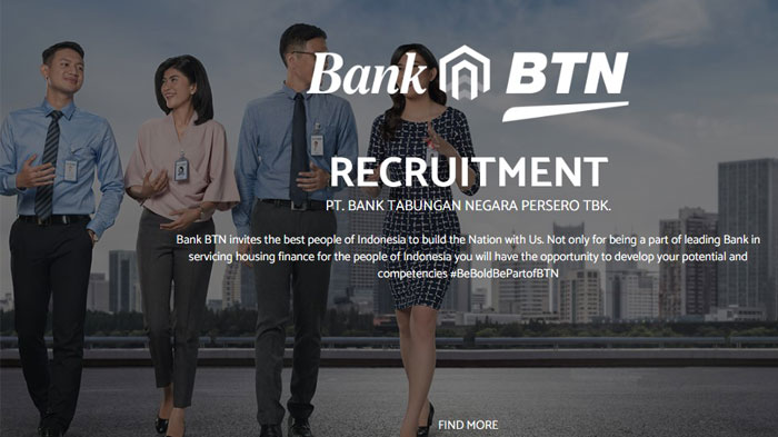 Lowongan Kerja BTN untuk Posisi Officer Development Program, Lulusan S1 Silahkan Mendaftar