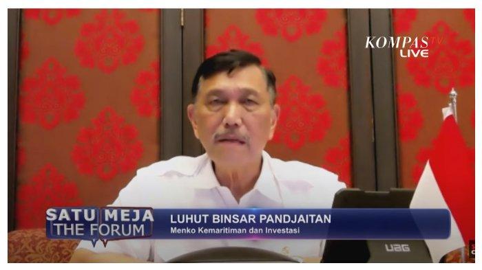 Luhut Ngaku Jadi Inisiator Omnibus Law, Ajak Diskusi Mahfud MD dan Sofyan Djalil, Alasannya Soal Ini