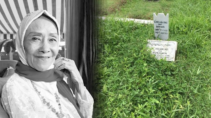 Miris! Makam Laila Sari Tak Terurus Walau Baru Empat Bulan Meninggal, Keluarga Tak Mampu Bayar