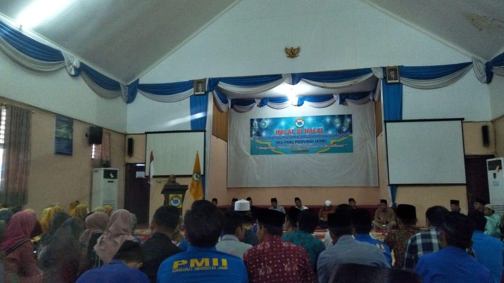 Mantan Gubernur Jambi, Hadiri Halal bihalal Bersama PMII, HBA: Kita Tidak Boleh Lupakan PMII