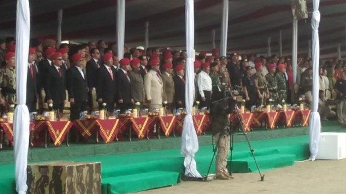 BERTEMU Prabowo Subianto di Acara HUT Kopassus, Begini Respon Panglima TNI dan Kapolri