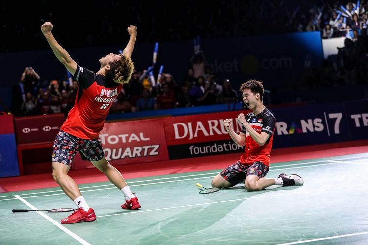Hasil Fuzhou China Open 2019, Taklukan Wakil India Marcus/Kevin Melaju ke Final!