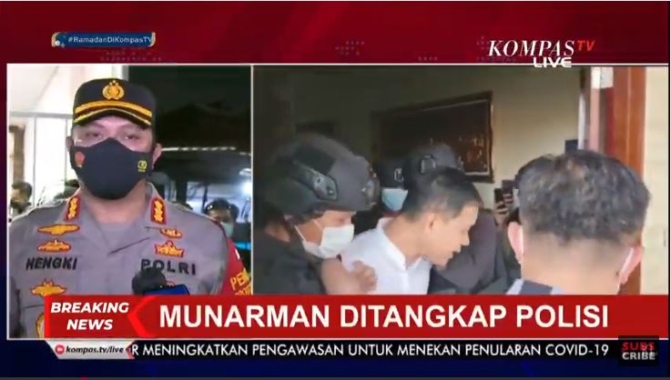 Munarman Ditangkap Densus 88, Markas FPI di Petamburan Digeledah