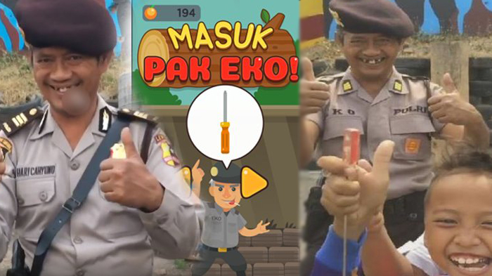 Imam Darto Juga Demam 'Pak Eko', Bukan Gunting atau Cangkul Tapi Sandal Hingga Pakaian Dalam