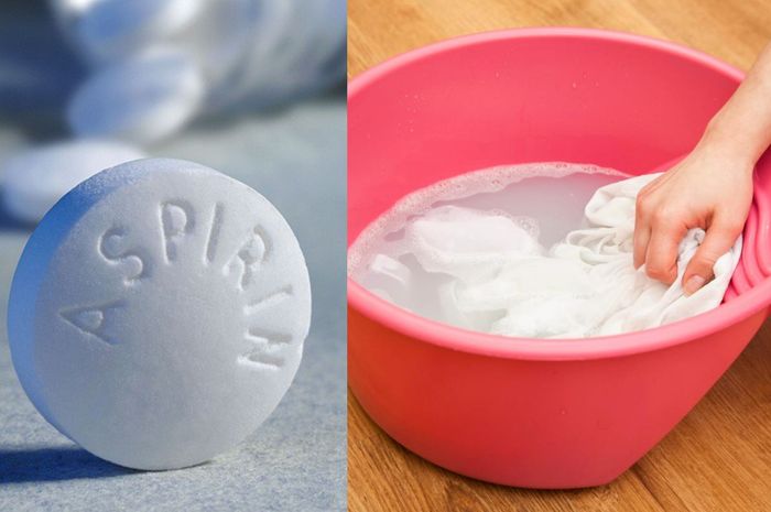 Mencuci Baju dengan Campuran Aspirin, Sudah Pernah Coba? Hasilnya Mengagumkan!