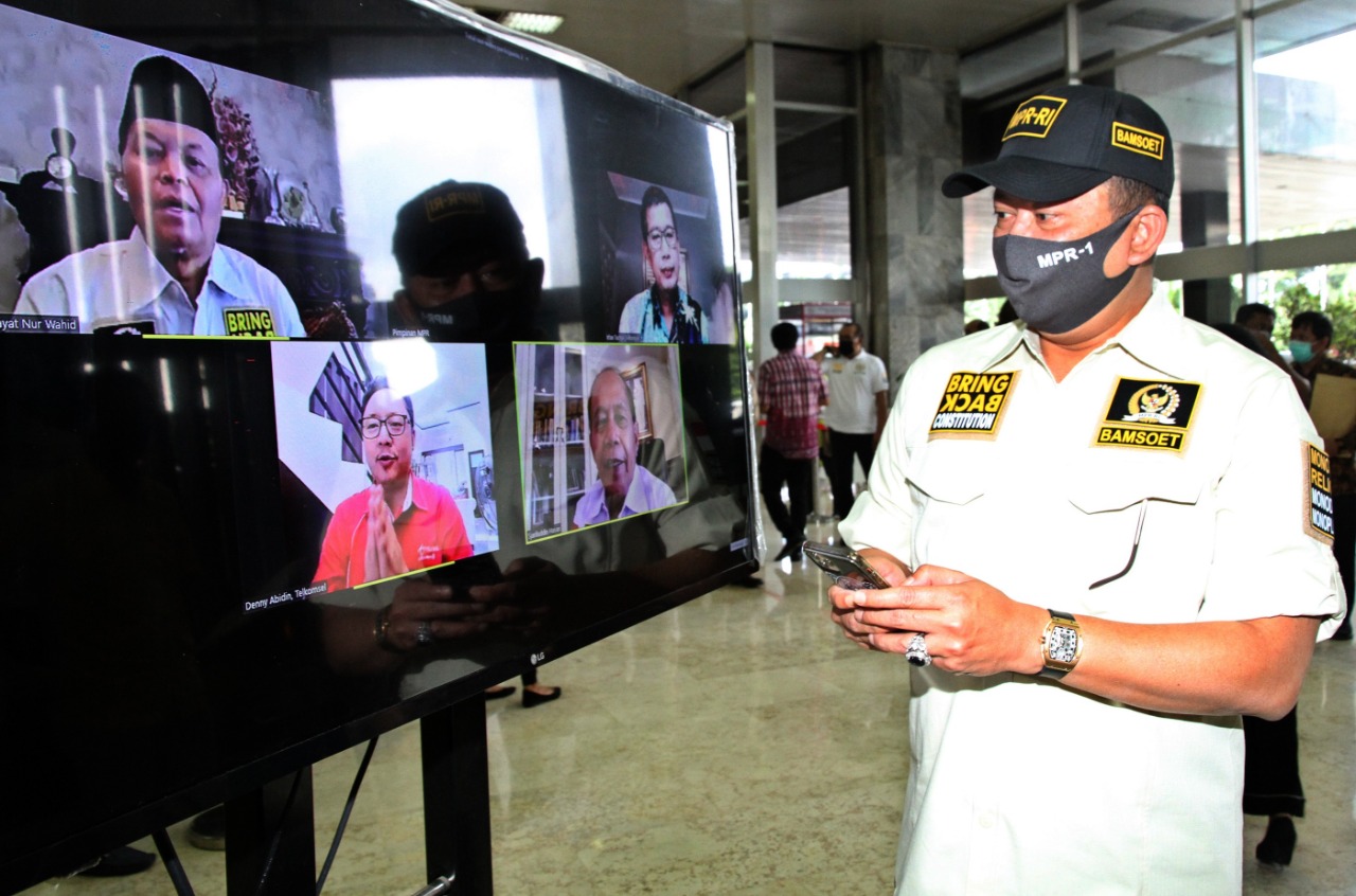 Gandeng Telkomsel, Kitabisa dan Gojek, MPR RI dan BPIP Lakukan Program Peduli Lawan Covid-19