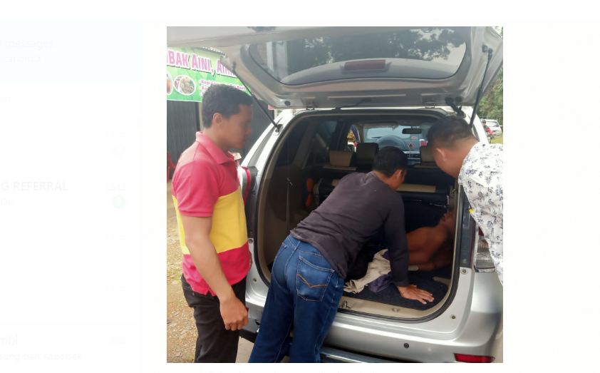 Musadi Mondar-mandir Gendong Mayat Anaknya, Bingung Sendiri Setelah Membunuh