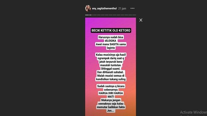 Hari Ini Eny Sagita Bongkar Aib Nella Kharisma, Perseteruan di Dangdut Koplo Memanas
