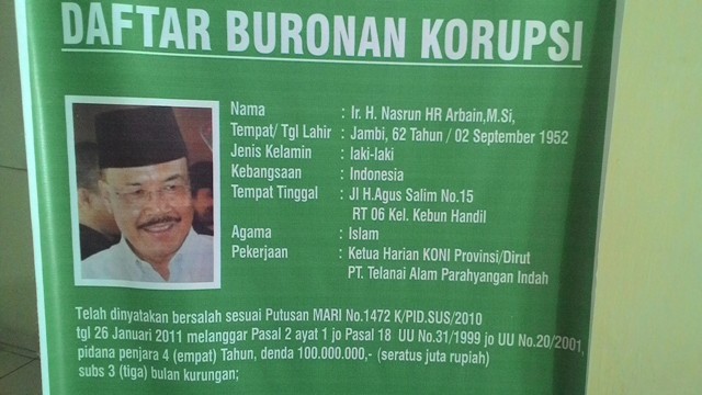 Nasrun Arbain Dijadwalkan Sampai di Jambi Pukul 20.05
