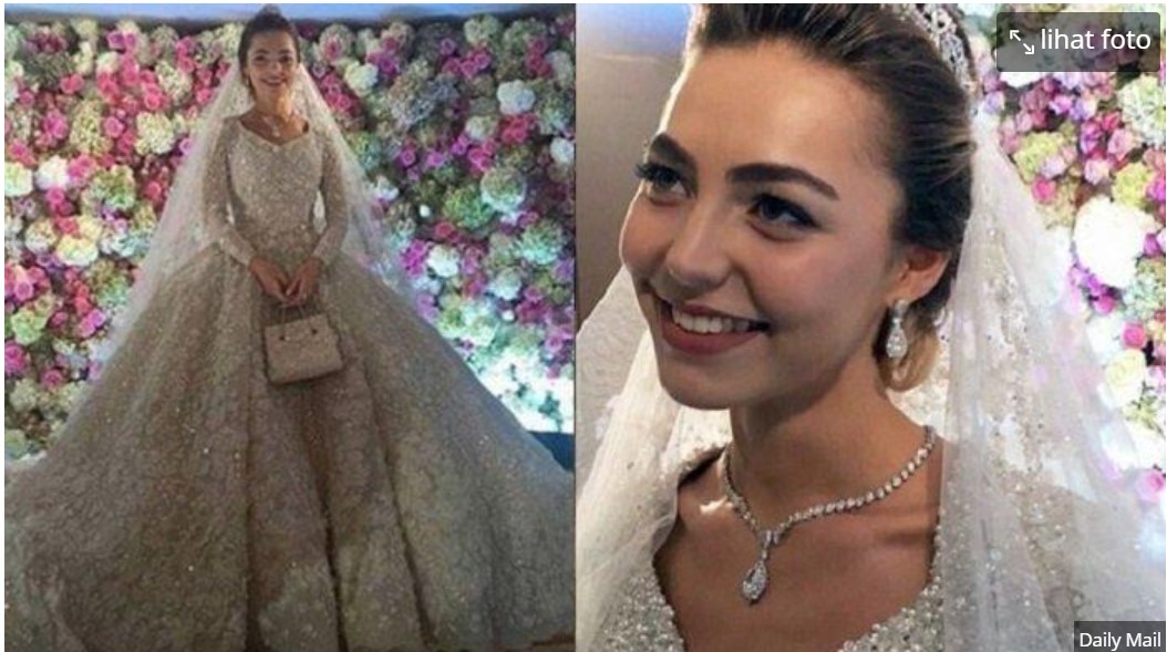 Pernikahan Termahal di Dunia, Bergaun Pengantin Rp14 Triliun dan Mahkota Berlian Rp70 Triliun