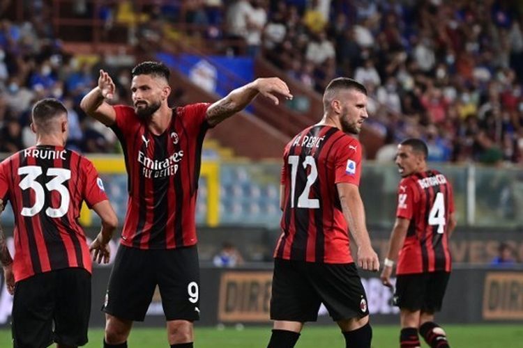 Pertandingan Siaran Langsung AC Milan vs Lazio, Berikut Prediksi Starter Pemain Rossonneri