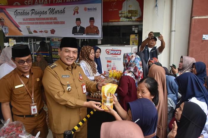 Stabilisasi Pasokan dan Harga Pangan Pemkab Sarolangun Gelar Gerakan Pangan Murah