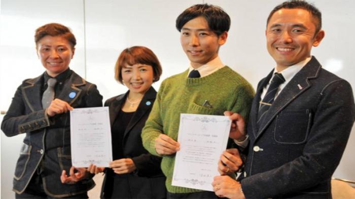 Pertama, Pasangan Sesama Jenis di Jepang Dapat Surat Sertifikat Menikah