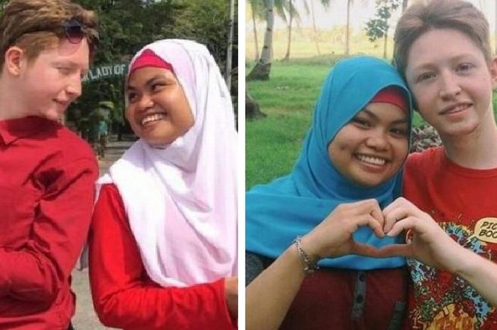 Kenalan dari Game Online, Wanita yang Berpofesi Sebagai ART ini Dinikahi Pria Bule Asal Amerika