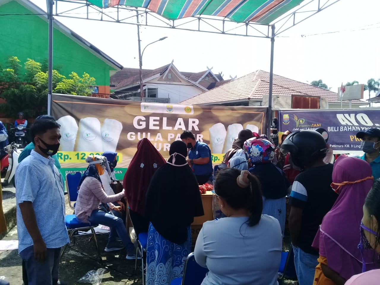 Pasar Murah di Sarolangun, Tiga Jam Ludes Diborong Emak-emak