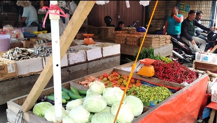 Satu Bulan Sesudah Lebaran Harga Kebutuhan Naik di Pasar Sarolangun