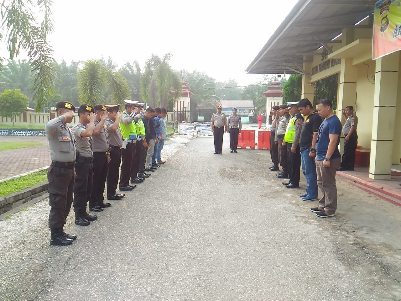 Pasca Bom Bunuh Diri di Polrestabes Medan, Polres Sarolangun Perketat Pengamanan Beberapa Lokasi
