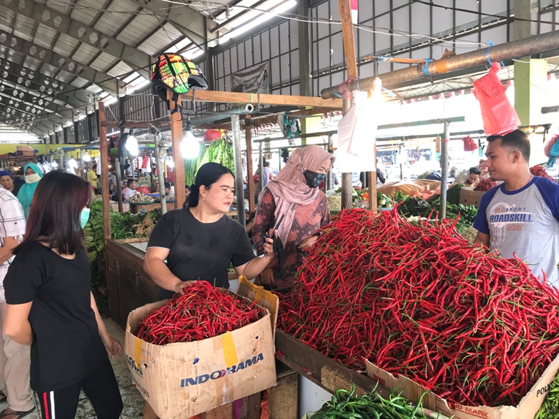 Update Harga Sembako di Jambi Rabu (21/10/2020), Cabai Merah Turun Harga