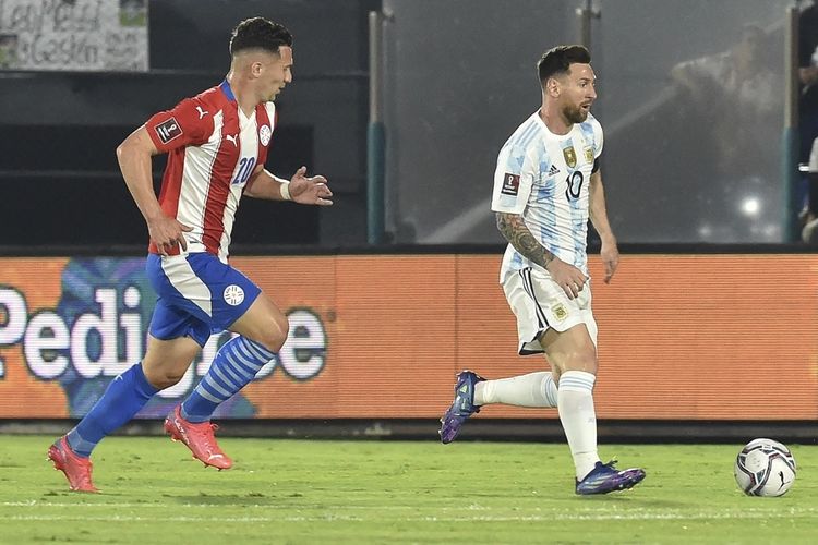 SKOR 0-0 Laga Paraguay vs Argentina, Messi Frustasi Untuk Membobol Pertahanan Tim Lawan