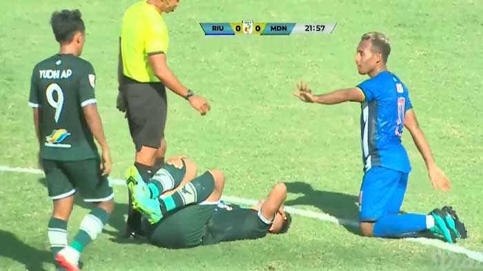 Hasil PSMS vs PSPS, Wasit Menganulir Satu Gol