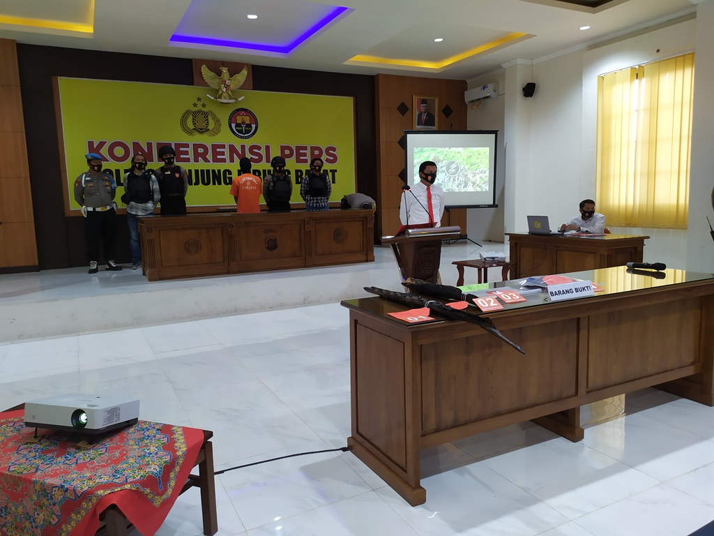 Pembakar Lahan di Desa Pantai Gading Ditangkap