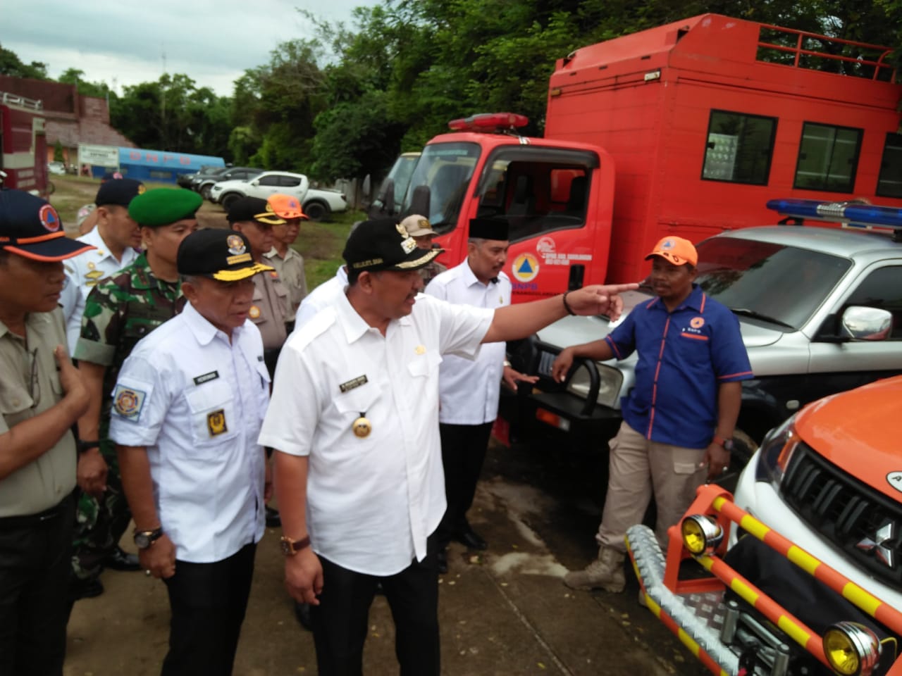 Pemkab Sarolangun Gelar Apel Gabungan Siaga Bencana Hidrometeorologi, Wabup: Kapanpun Tetap Waspada