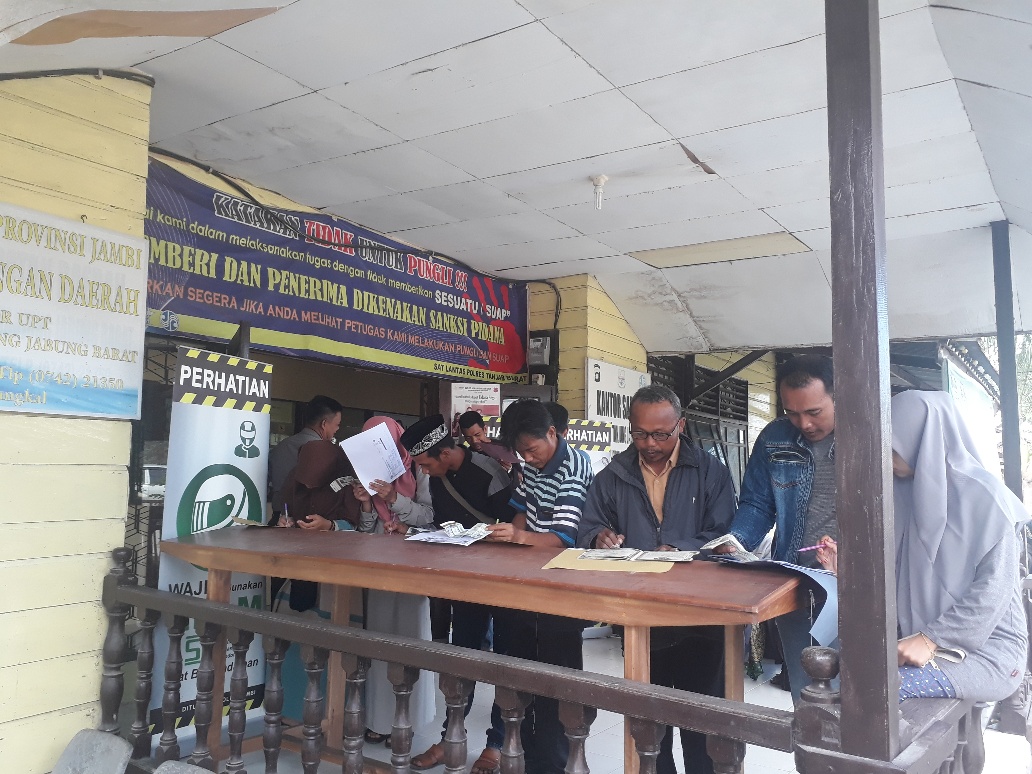 Raup Rp 2 M Dari Pemutihan Pajak, Inilah Rincian Jumlah Pemasukan di UPT Samsat Tanjabbar