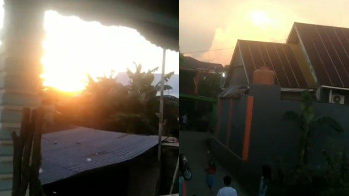 HEBOH Penampakan Dua Matahari di Langit Makassar, Begini Penjelasan BMKG!