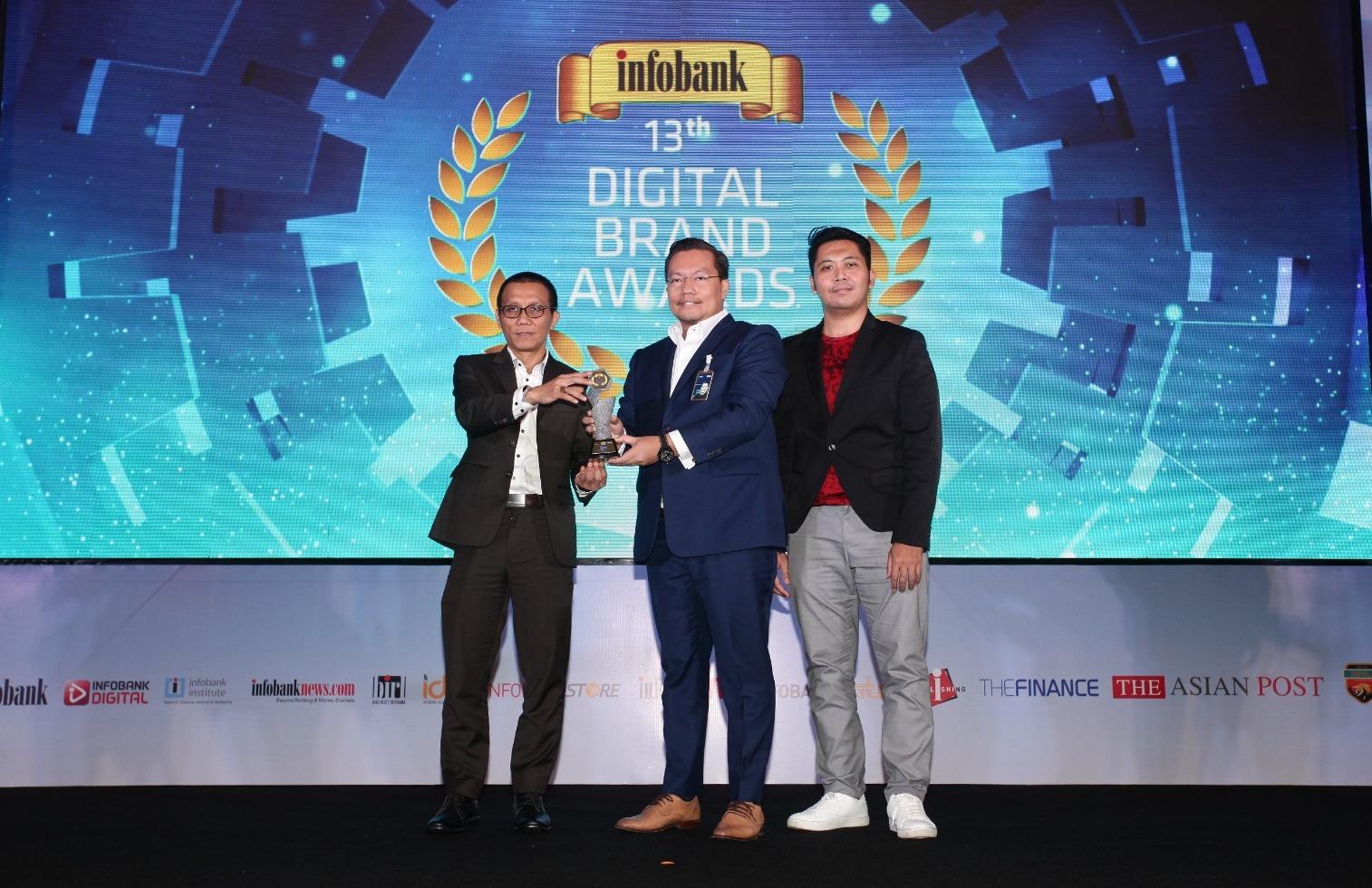 Dirut Sunarso dan BRI Raih Penghargaan di 13th Infobank-Isentia Digital Brand Recognition 2024