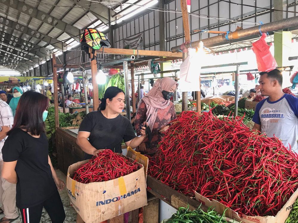 Harga Cabai Merah dan Rawit di Jambi Meroket, Capai Rp 110 Ribu Per Kilogram