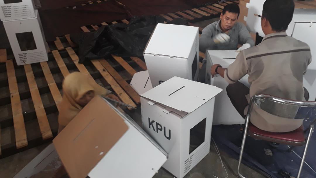 Rakir 4.575 Kotak Suara, Ini Target Waktu dari KPU Batanghari