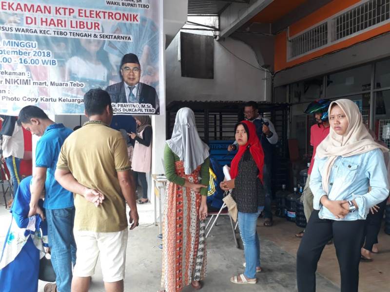 Blanko E-KTP Kosong di Disdukcapil Tebo Kosong, Pemkab Ajukan 10 Ribu Blanko