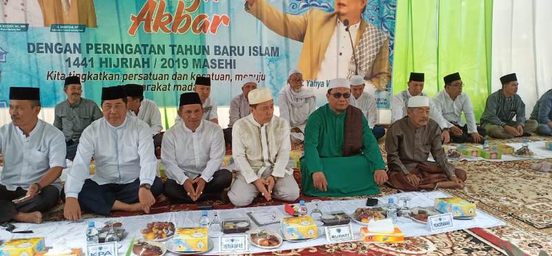 Peringati Tahun Baru Islam 1441 H, Pemkab Batanghari Hadirkan Ustadz Yahya Waloni Isi Tausiah