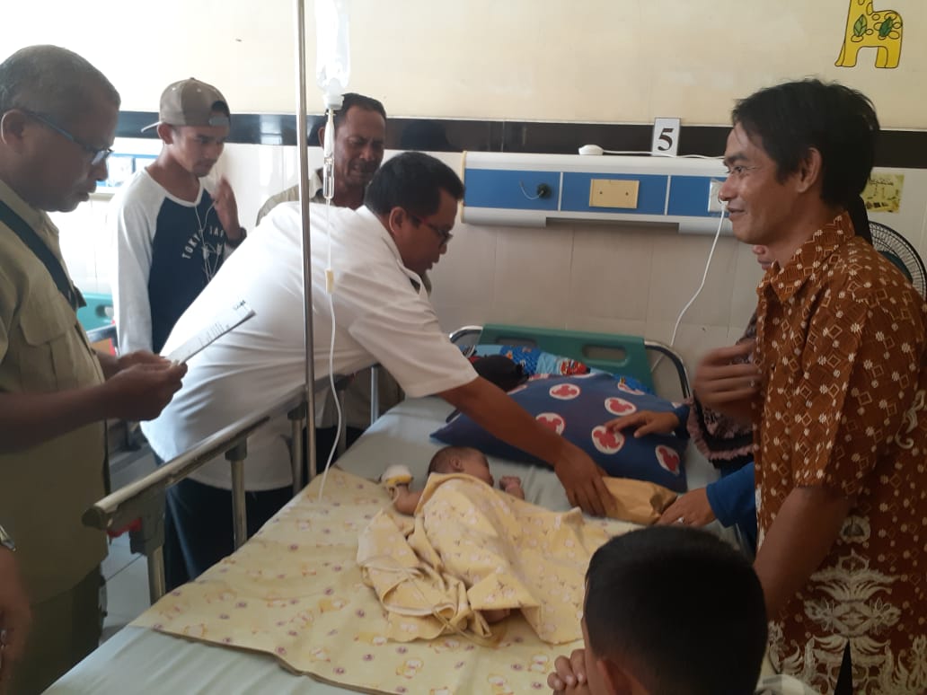 Kepedulian PTPN VI untuk Eliza Azzahara, Bayi Lahir Tanpa Anus dan Langit-langit Mulut