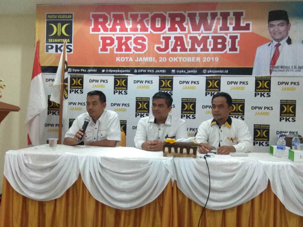 Peserta Rakorwil, PKS Jambi Ingin Kader Internal Diorbitkan di Pemilukada 2020
