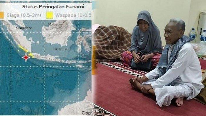 UPDATE GEMPA, Potensi Tsunami Dicabut, Warga Sukabumi Lebih Pilih Mengungsi, Takut Gempa Susulan