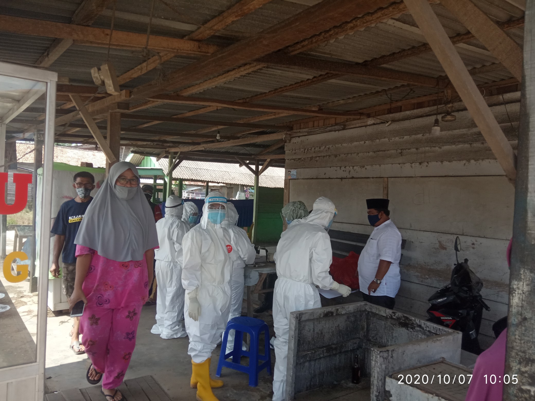 Puskesmas di Muarojambi Keliling Lakukan Rapid Test, Sasar Warga dengan Riwayat Kontak Pasien Covid